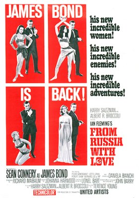 From Russia With Love US One Sheet Poster