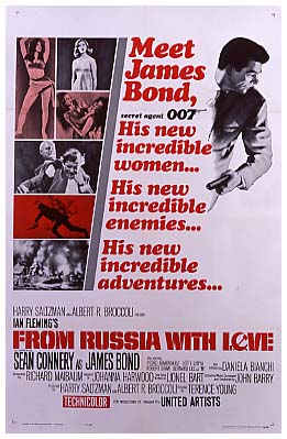 From Russia With Love US One Sheet B