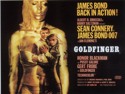 Goldfinger UK Quad Poster
