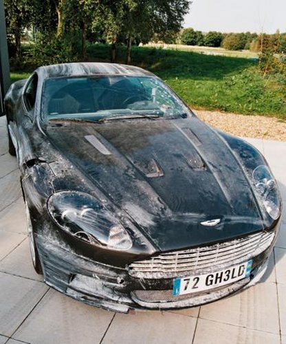 Aston Martin DBS - in need of a wash!