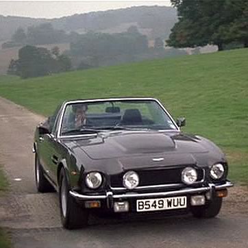 Aston martin Volante in The Living Daylights
