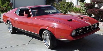 Mike Alameda's '71 Mustang Mach 1 was driven in Diamonds Are Forever