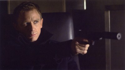 The audiences first shot of Craig as Bond. Effective? 'Yes! Considerably!'