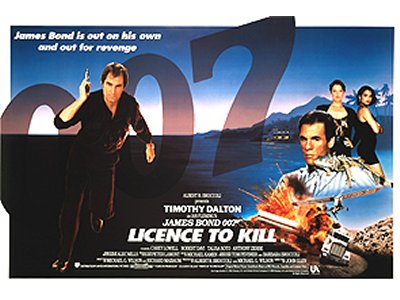 Licence to Kill - UK Quad Poster