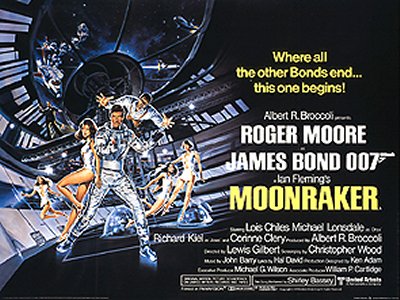 Moonraker UK Quad Poster