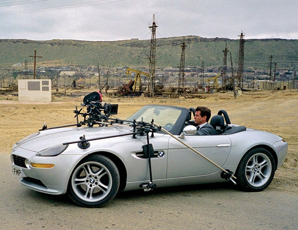 BMW Z8 with front camera mount