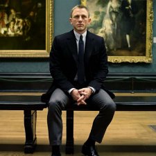 Daniel Craig at National Gallery in London