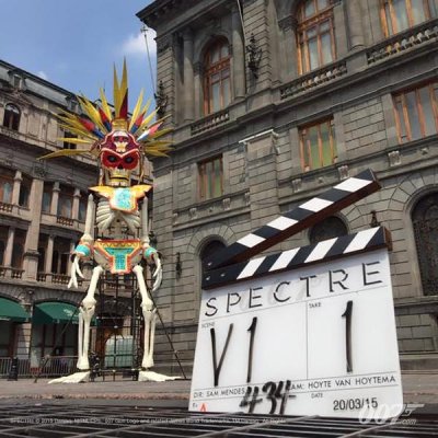 SPECTRE Clapperboard from Mexico City