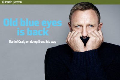 Craig on cover of ST culture mag